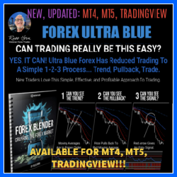NEW: Ultra Blue Forex System for MT4, MT5 & TradingView by Russ Horn + TRADE MANAGER & EA